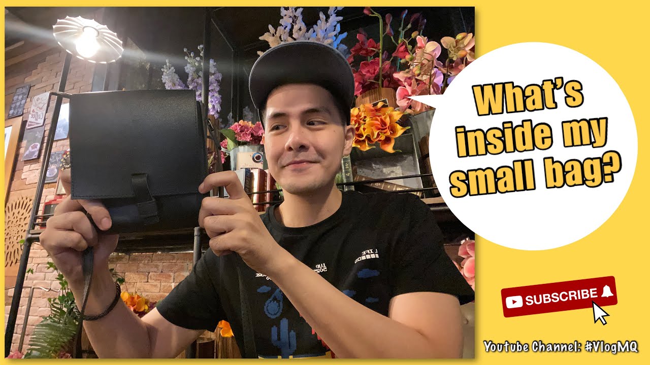What's inside my small bag? | Bag Raid Feels #VlogMQ 66