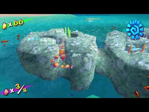 Red Coins In The Coral Reef 0xR - Super Mario Sunshine