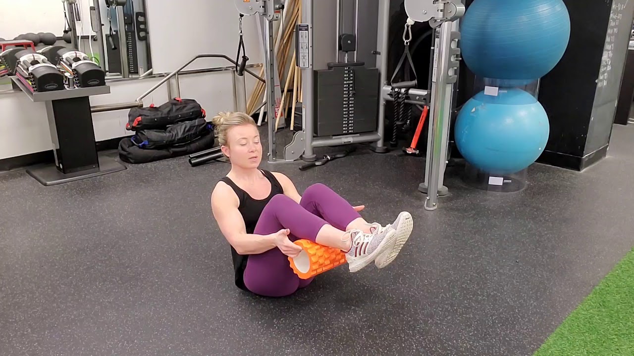Foam Roller Reverse Crunch YouTube