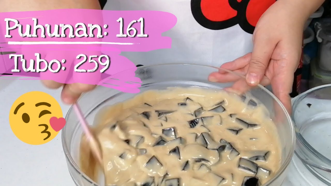 Coffee Jelly Recipe pang Negosyo