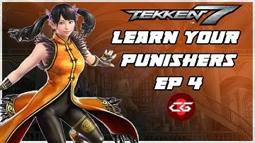 Tekken 7 Tutorial: Ling Xiaoyu Learn Your Punishers (Ep 4 Season 1) By Caboosnore Gaming