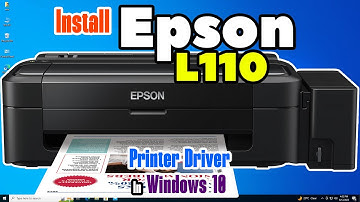 How to Download & Install Epson L110 Printer Driver in Windows 10 PC or Laptop 🖨️