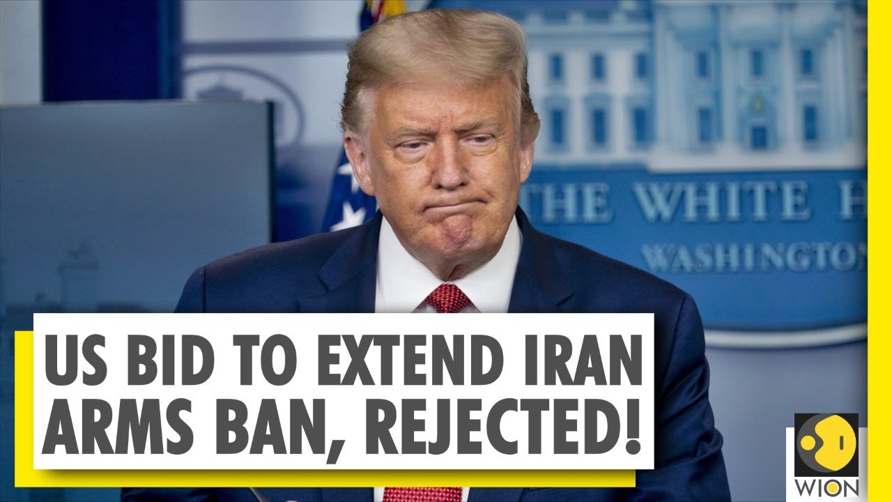 US loses bid to extent the United Nation's imposed arms embargo on Iran