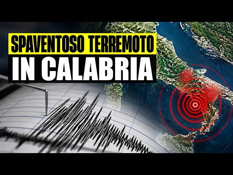 Video TERREMOTO SPAVENTOSO 6.2 IN CALABRIA: GRANDE PAURA E PREOCCUPAZIONE IN TUTTO IL SUD ITALIA