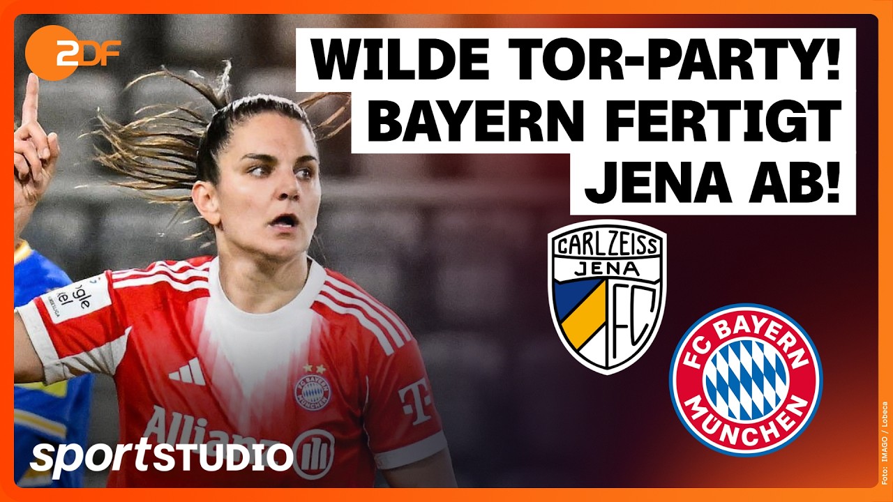 Carl Zeiss Jena – FC Bayern München | Frauen-Bundesliga, 16. Spieltag 2025/26 | sportstudio