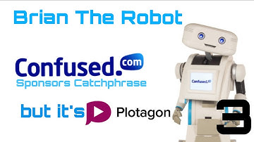 Brian The Robot Confused.com Sponsors Catchphrase Adverts but It’s Plotagon (Part 3)
