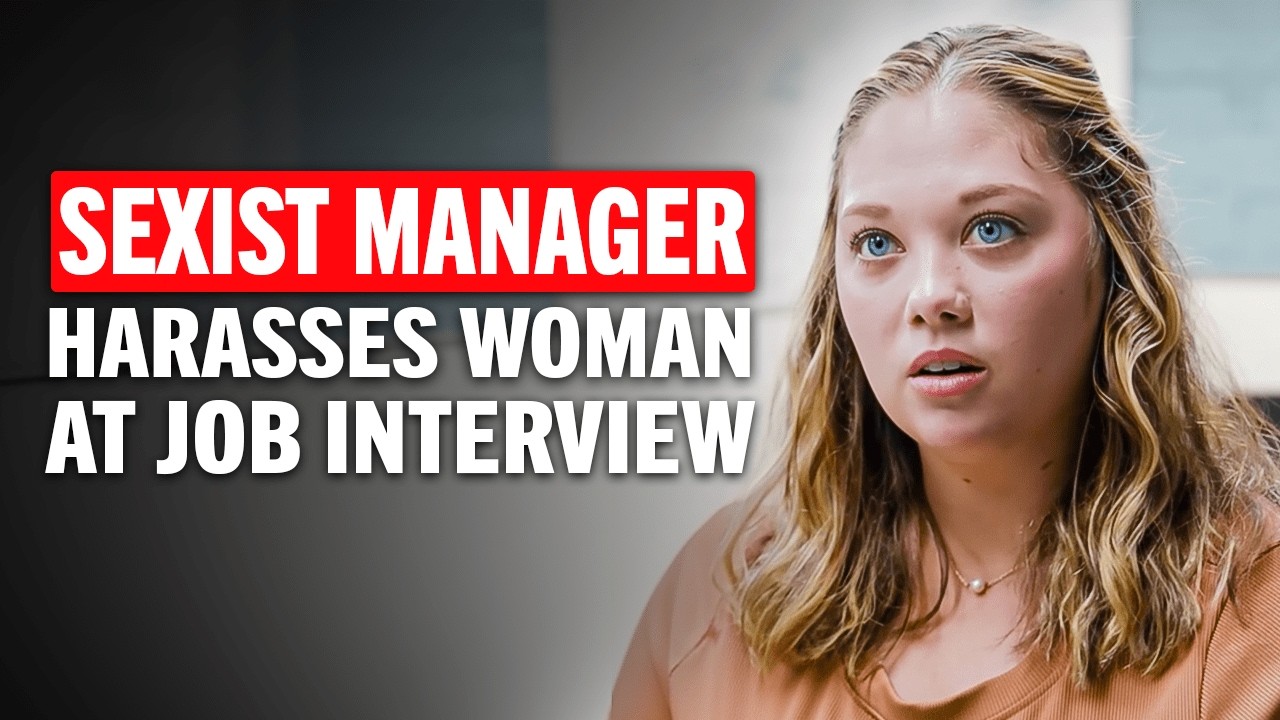 Sexist Manager Crosses the Line With Female Candidate!