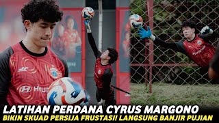 Download Lagu LATIHAN PERDANA CYRUS MARGONO DI PERSIJA‼️ Pamer Save Krusial Di Depan Mauricio Souza😱 #persija  MP3