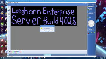 Windows Longhorn Enterprise Server (Build 4028) in Virtual PC 2007!