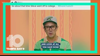 'I'm super glad we're still friends': Steve from Blue's Clues has message for grown-up fans