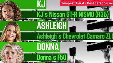 CSR 2 | Tempest | Tier 4 | Best Cars to Use