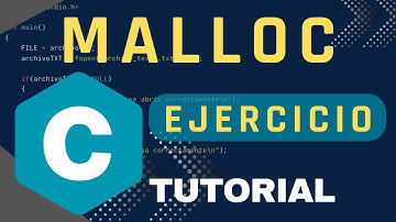 Programación en C: PUNTEROS | Ejercicio de vector dinámico con la función Malloc