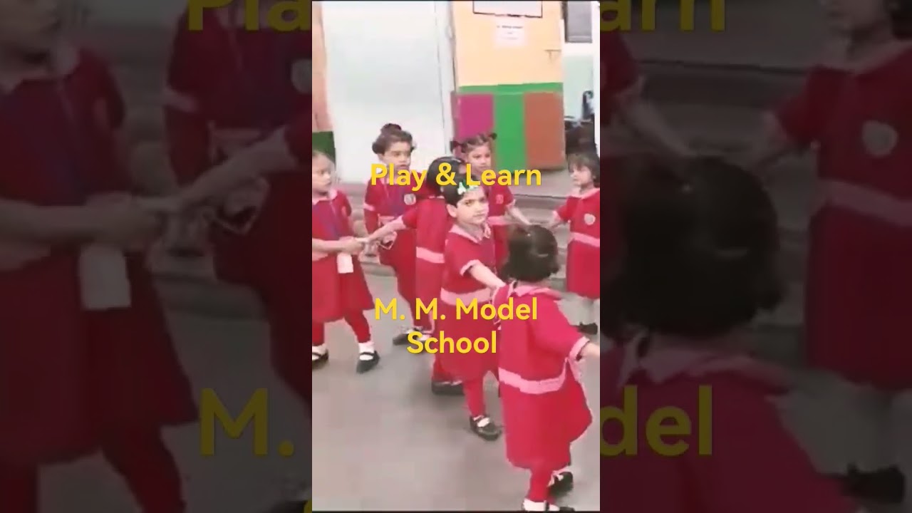 Play and Learn Activity at M. M. Model School 
