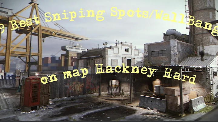 9 Best Sniping Spots/WallBang On Map Hackney Hard