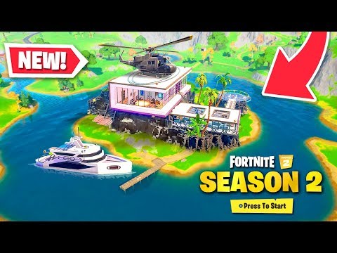 New Chapter 2 Season 2 Map In Fortnite Big Changes Youtube