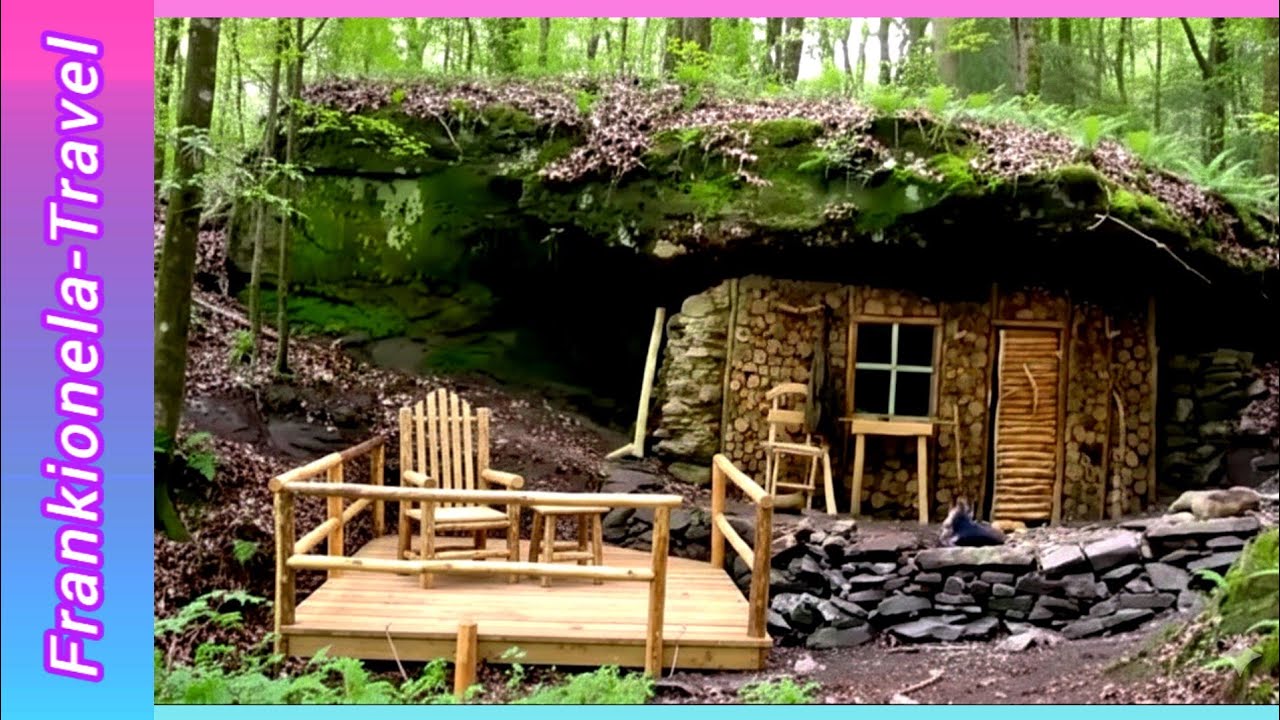 Cabaña en la Cueva: Refugio Primitivo 🪵 Cave House: Primitive Shelter