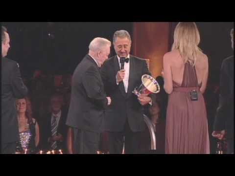 Billy Sherrill Accepting His BMI Icon Award at the...