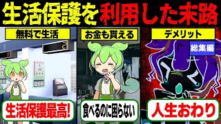 【実話】【衝撃】生活保護で暮らすとこうなる…知られざる現実とは？【ゆっくり解説ずんだもん総集編】