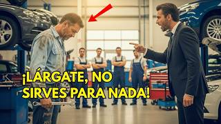 EL GERENTE SE BURLÓ DEL MECÁNICO… SIN SABER QUE ERA SU NUEVO JEFE