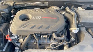 2015-2019 Hyundai Sonata 2.0T Starter Replacement Tutorial