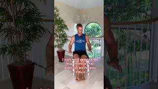 I wish more people knew how effective chair exercises are for your core muscles #seniorfitness