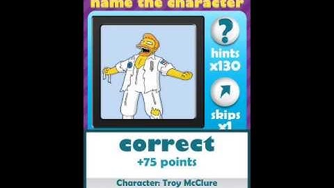 Quiz Craze Characters (QC Character) Answers - Main Game: Level Twenty Four