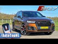 Audi SQ7 REVIEW on AUTOBAHN [NO SPEED LIMIT] by AutoTopNL