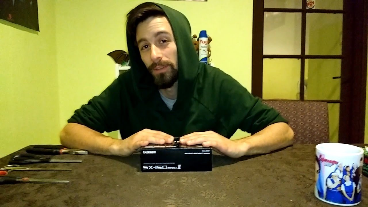 fasolasuchus NivelFASO - UNBOXING SINTETIZADOR ANÁLOGO SX-150 mark II