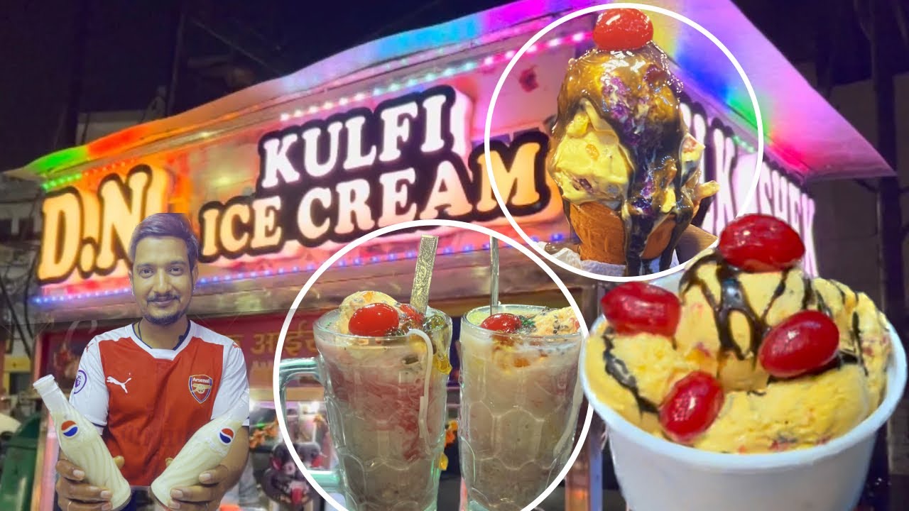 📍Ludhiana ki Special Faluda Ice Cream😋 Indian Street Food Siraf ओर