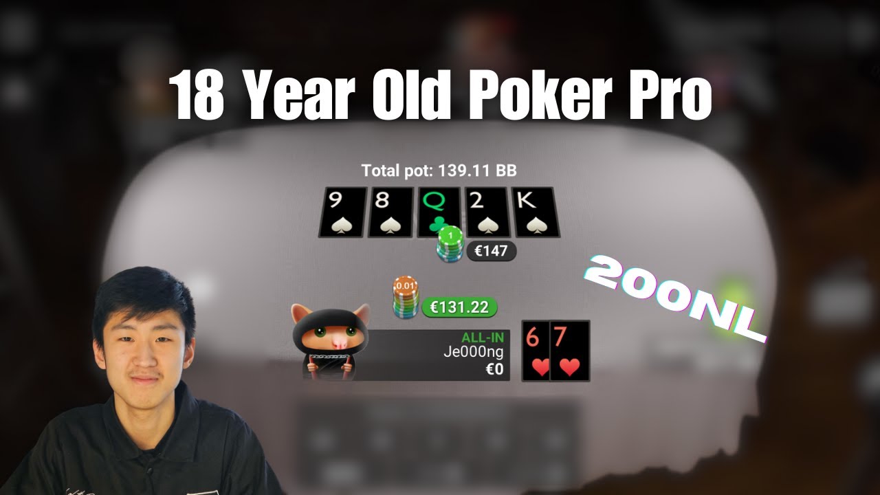 18 Year Old Poker Pro | 100NL/200NL Live Play