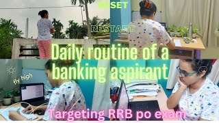 An honest study vlog of a banking aspirant 🎯 RRB PO 2024 #aspirant #motivation #bengali #tripura