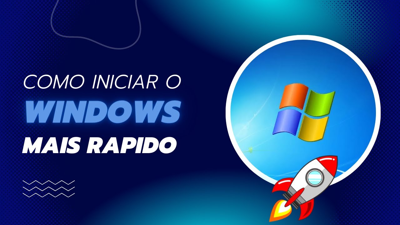 Como INICIAR O WINDOWS mais rapido - YouTube