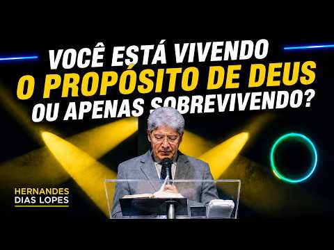 VOCÊ ESTÁ VIVENDO O PROPÓSITO DE DEUS OU APENAS SO