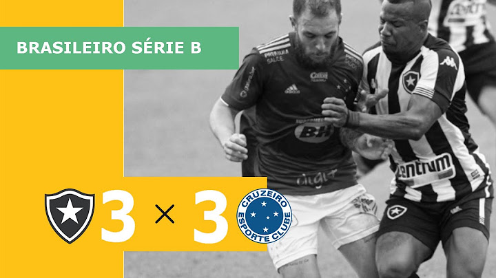 Botafogo 3 x 3 Cruzeiro – Gols – 10/07 – Brasileiro Série B