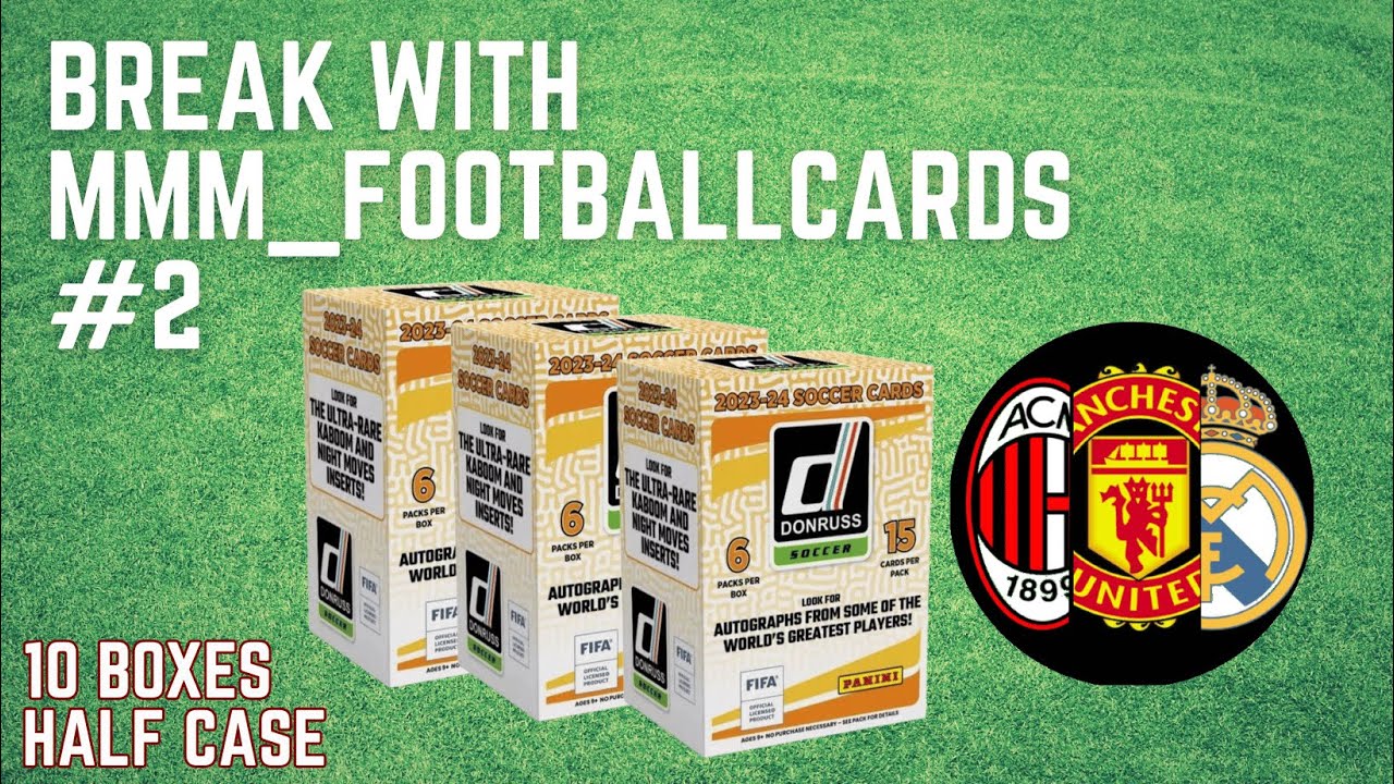 Break #2: Panini 2023-24 Donruss Soccer Blasters - 10 Boxes | Break ...