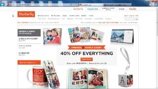 Creating a Shutterfly Account 11.22