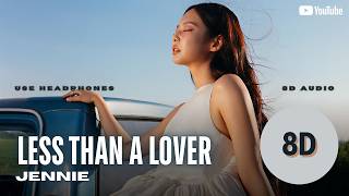 JENNIE (제니) – Less Than a Lover (8D Audio)🎧