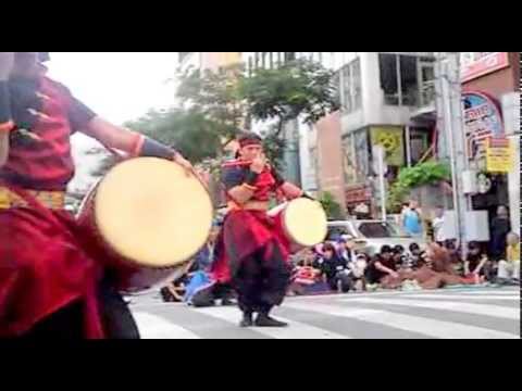 鼓衆しんか　　　　2013国際ストリートパフォーマンスPart2
