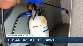 Keeping School Buses Clean and Safe