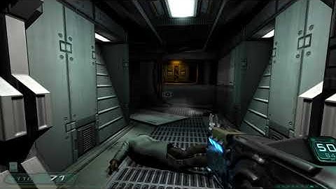 Doom 3 (2004) - Delta Labs: Level 2a South [4K 60FPS]