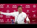 "Sind bereit für ein gutes Spiel" | Pressekonferenz vor RB Leipzig – Bochum | Bundesliga 7. Spieltag
