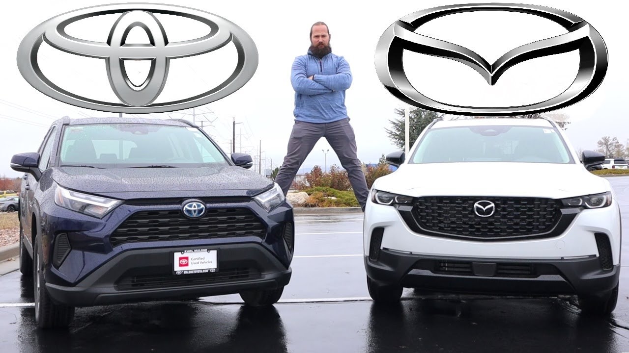 Did Mazda Just Dunk On Toyota? (2025 Mazda CX-50 Hybrid vs 2025 Toyota ...