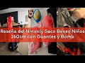 Reseña del Ninonly Saco Boxeo Niños 160cm con Guantes y Bomba Punching Ball Boxeo Niño Ideal Karate,