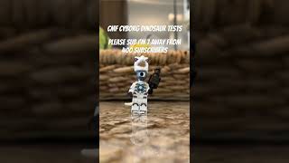 Lego Stop Motion CMF Dino Tests