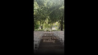 Celebrity 5 things we tell every couple planning their wedding! Wealth