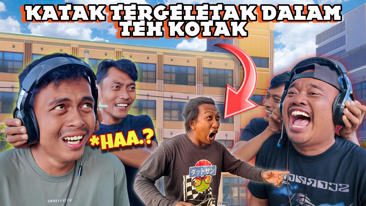 Tebak Kata Pakai Headset Volume 100% Bikin Ngakak