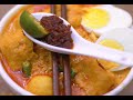 Curry Laksa Noodles Recipe (very creamy)  /  Resipi Kari Laksa