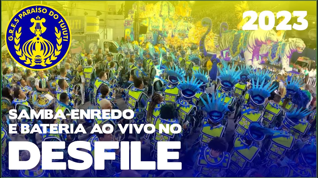 Paraíso do Tuiuti 2023 | Desfile oficial | Samba ao vivo - 