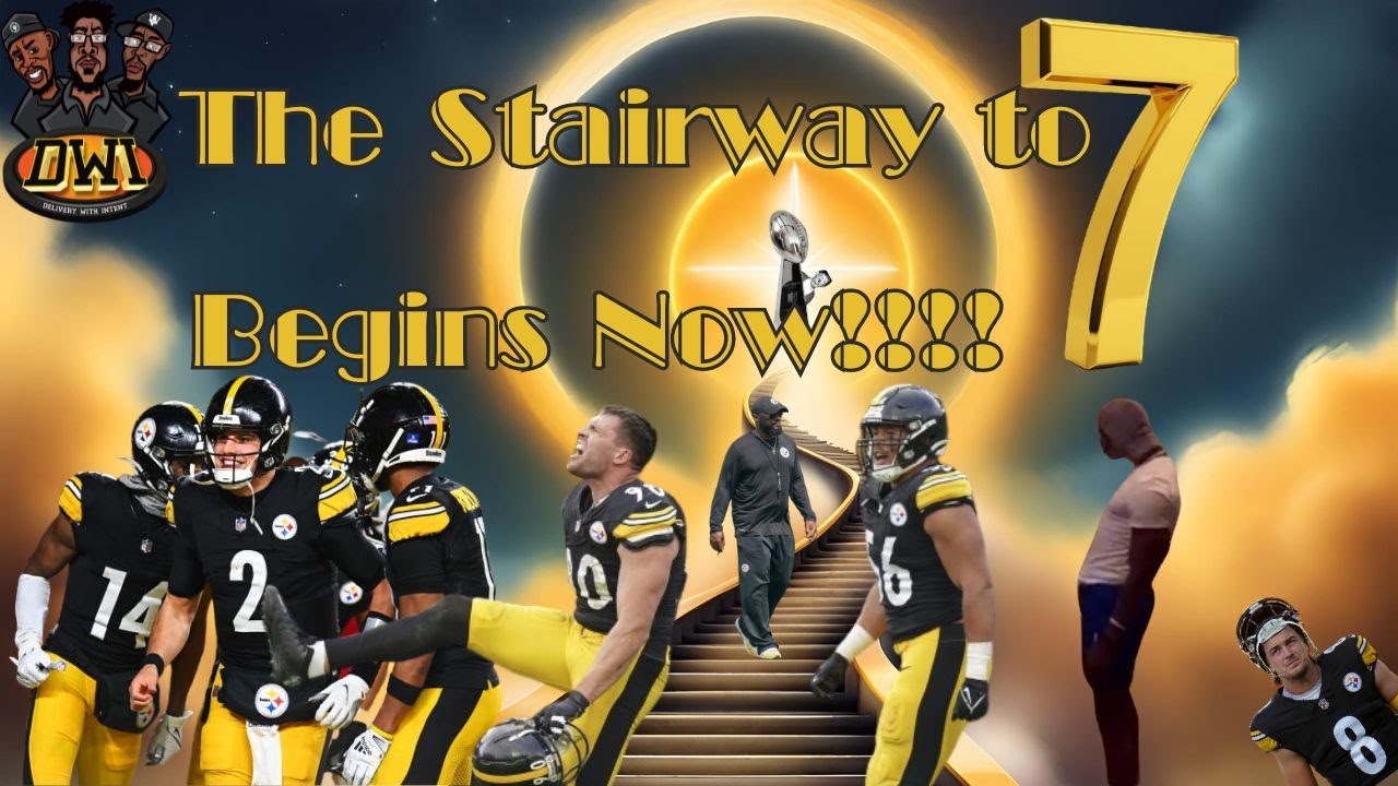 Stairway to Seven Begins Now!!! Steelers Clinch playoff berth with win over Ravens.   Let's discuss