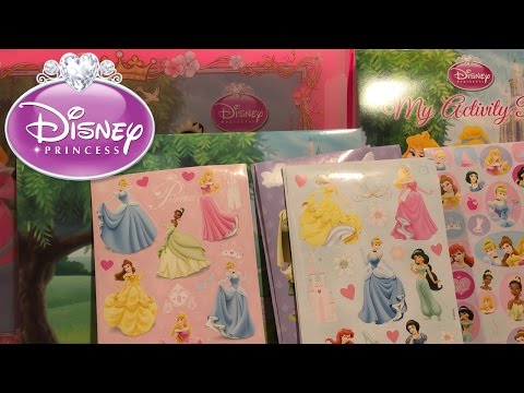 Disney Princess: My Sticker Activity Kit - YouTube Disney Princess: My Sticker Activity Kit - YouTube